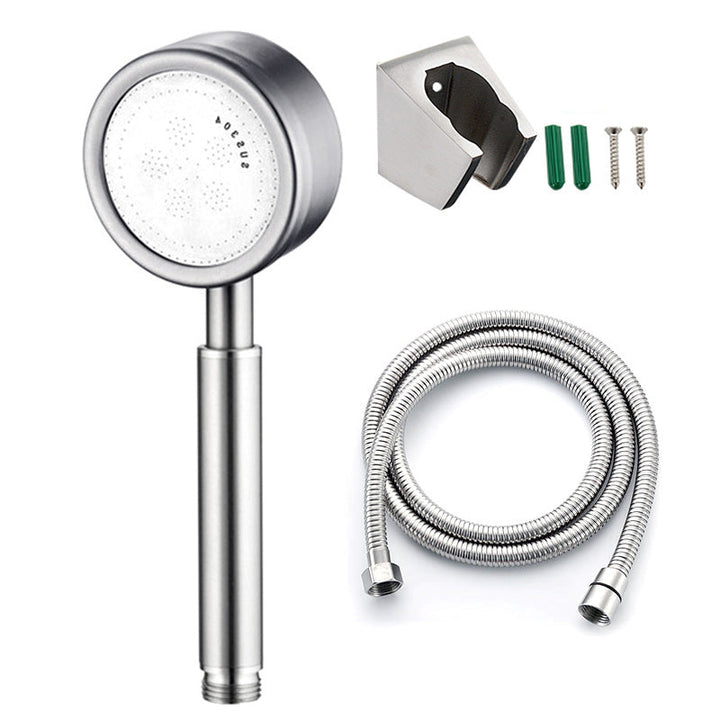 Lisslune | Contemporary Shower Head 304 Stainless Steel Round Hand Shower