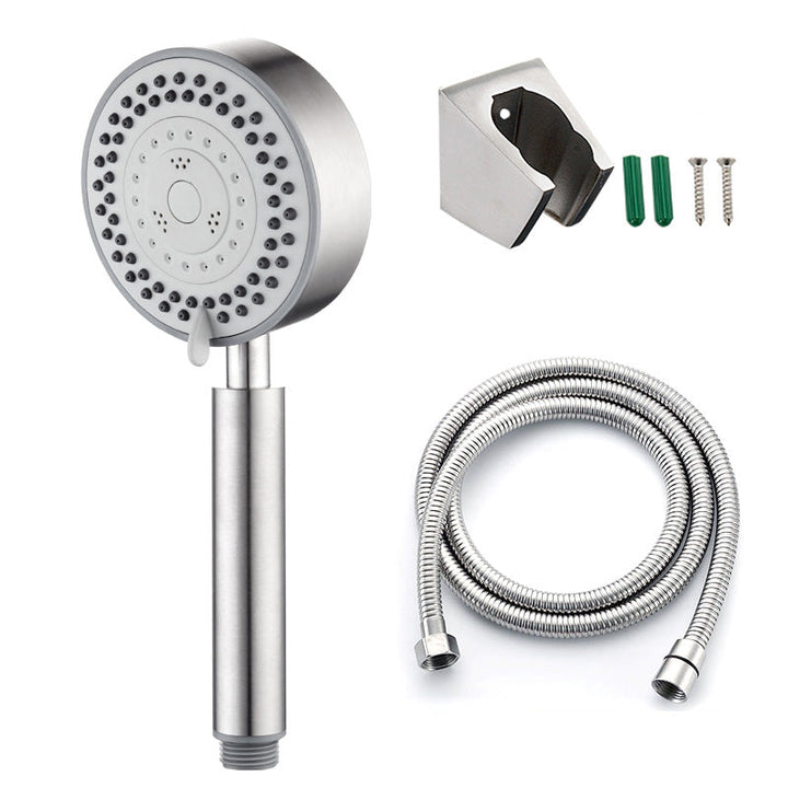 Lisslune | Contemporary Shower Head 304 Stainless Steel Round Hand Shower