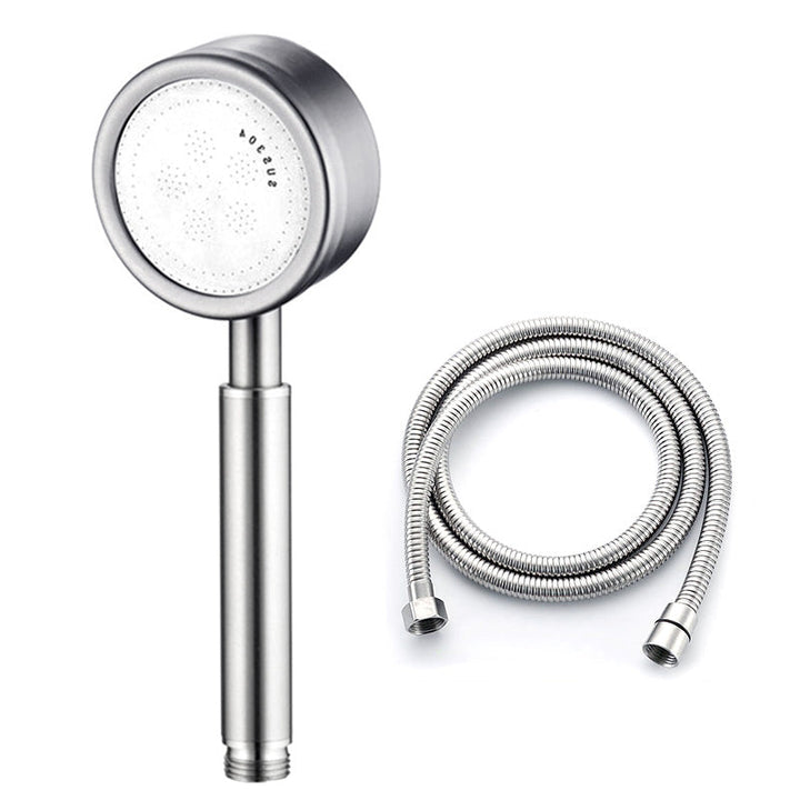 Lisslune | Contemporary Shower Head 304 Stainless Steel Round Hand Shower