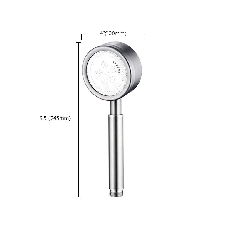 Lisslune | Contemporary Shower Head 304 Stainless Steel Round Hand Shower