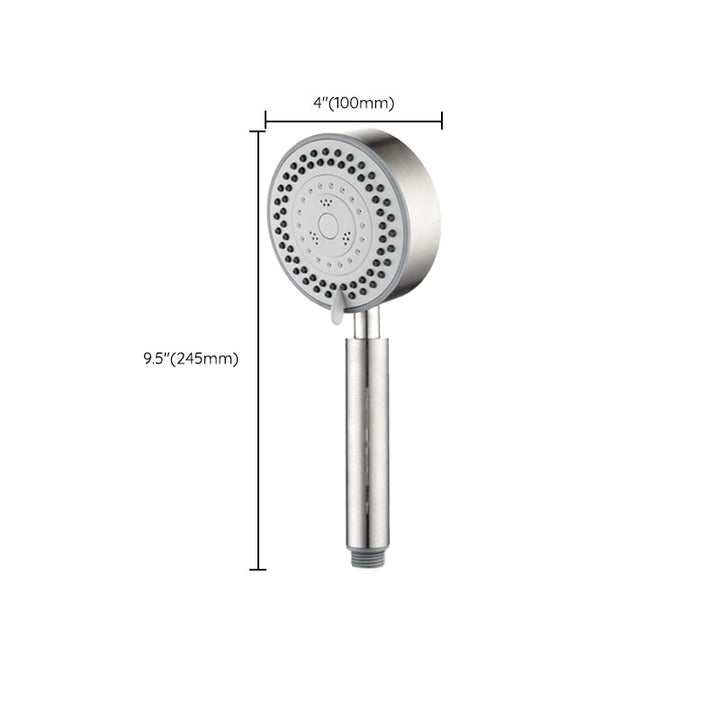 Lisslune | Contemporary Shower Head 304 Stainless Steel Round Hand Shower