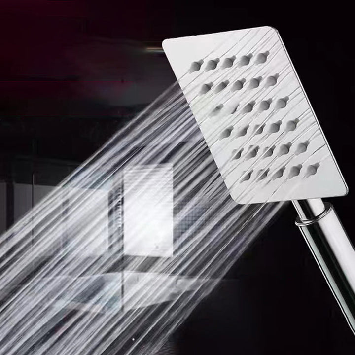 Lisslune | Shower head Brass Square Rain Spray Pipe Handheld Shower Head