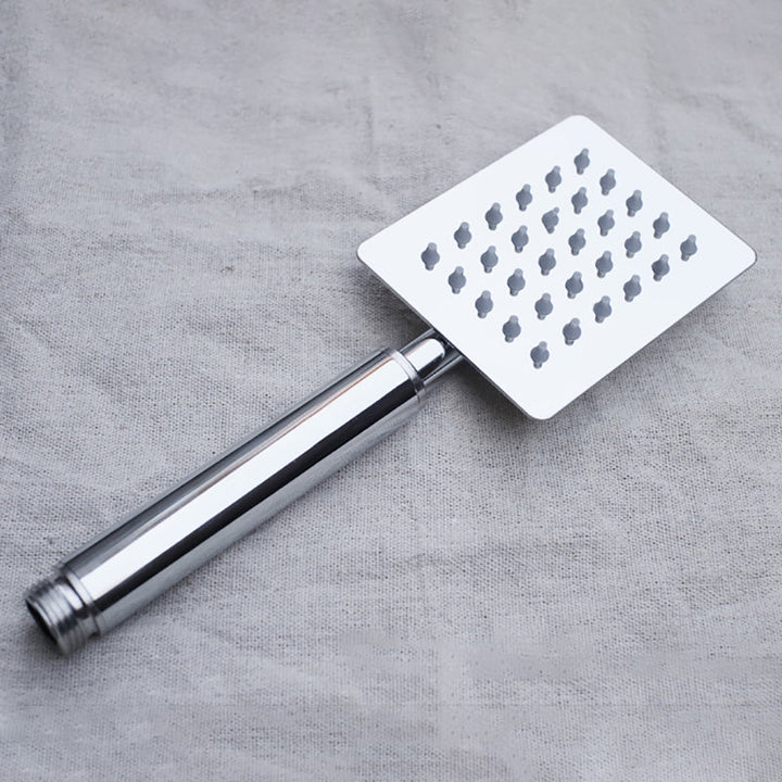 Lisslune | Shower head Brass Square Rain Spray Pipe Handheld Shower Head