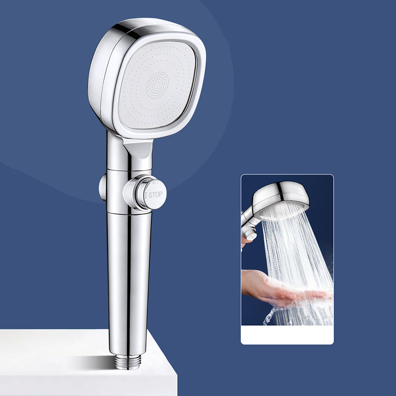 Lisslune | Shower Head Bathroom Square Controllable Brass Handheld Shower Head