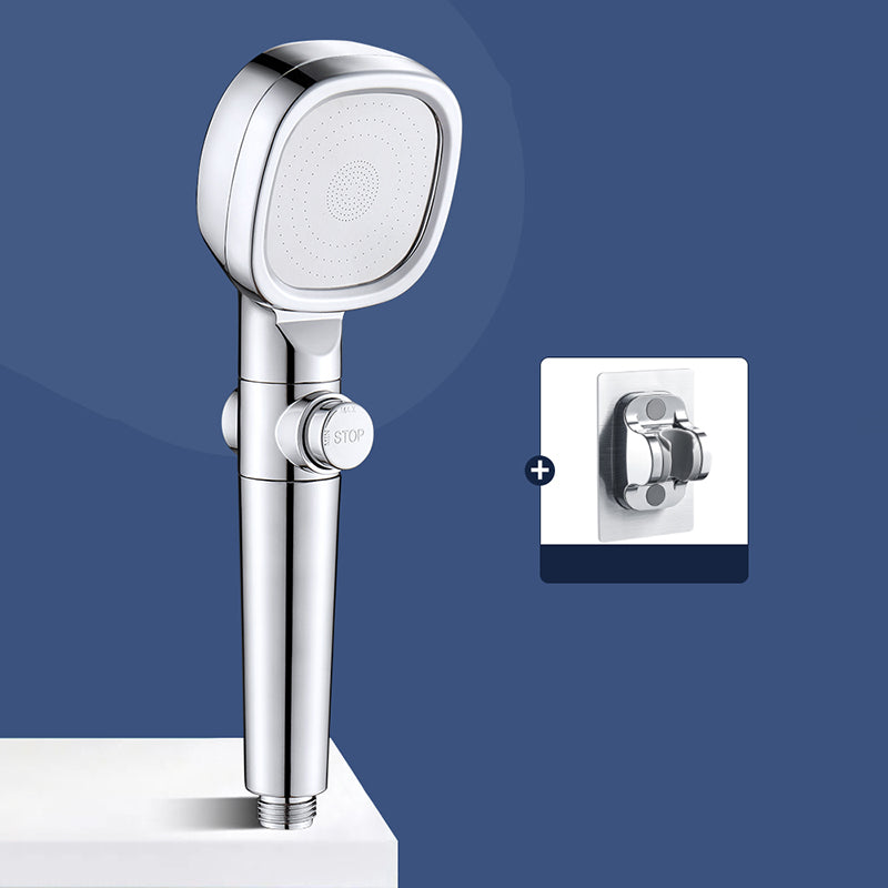 Lisslune | Shower Head Bathroom Square Controllable Brass Handheld Shower Head
