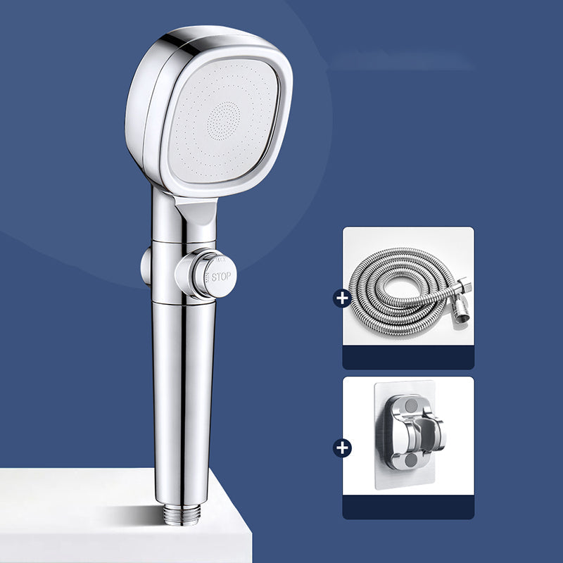 Lisslune | Shower Head Bathroom Square Controllable Brass Handheld Shower Head