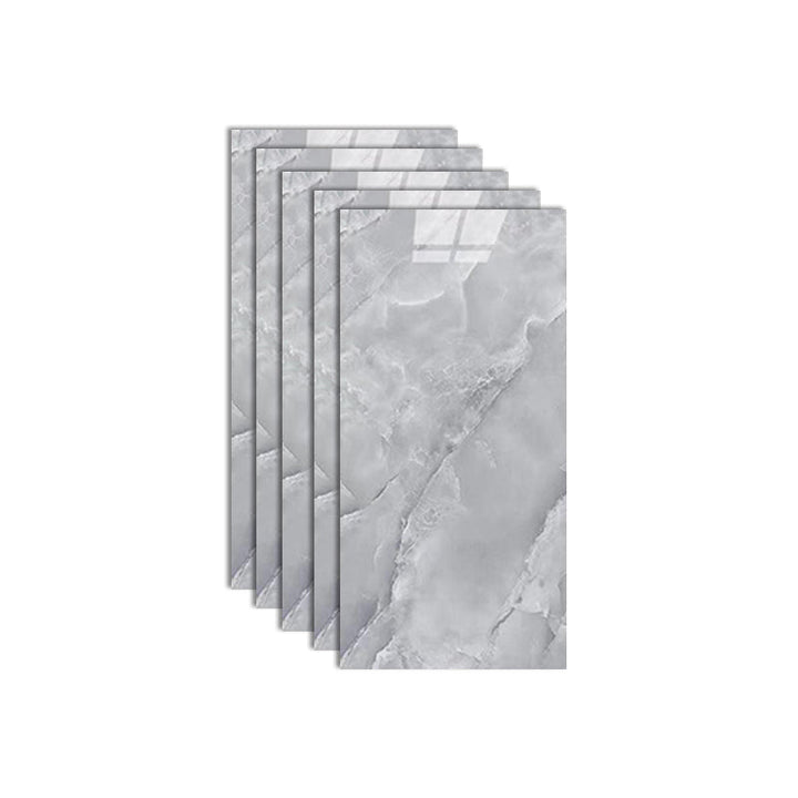Lisslune | Plastic Peel and Stick Wall Tile Field Tile Wallpaper with Rectangular Shape