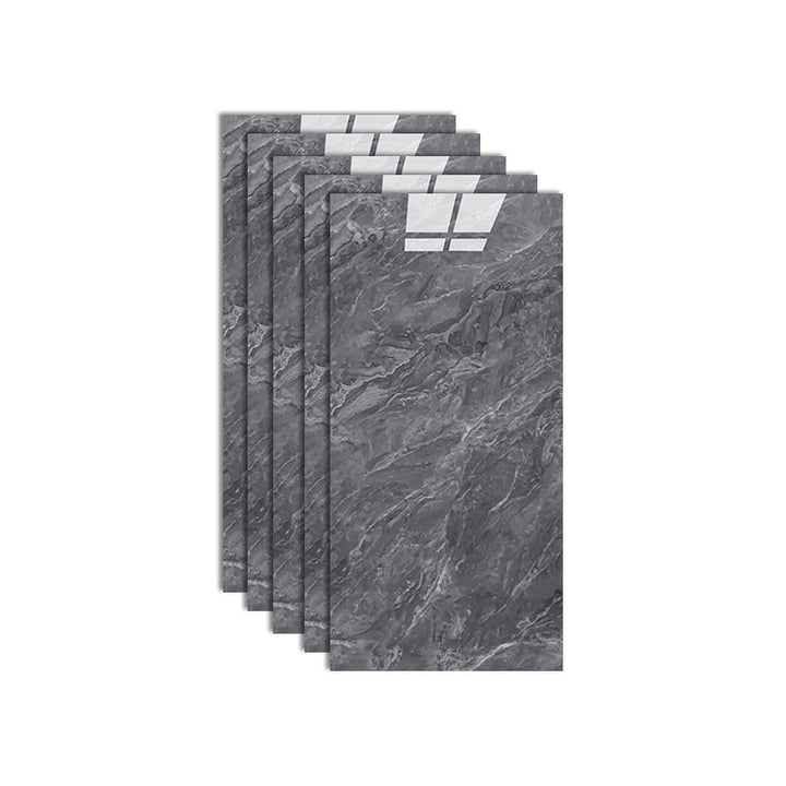 Lisslune | Plastic Peel and Stick Wall Tile Field Tile Wallpaper with Rectangular Shape