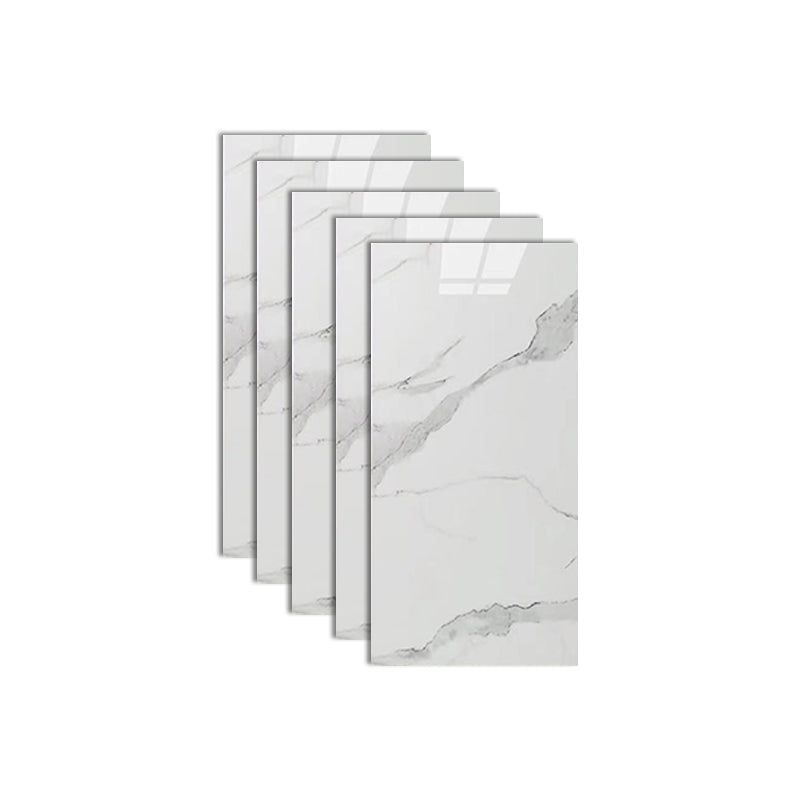 Lisslune | Plastic Peel and Stick Wall Tile Field Tile Wallpaper with Rectangular Shape