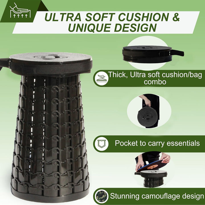 Lisslune | Collapsible Stool with Cushion – SitMax
