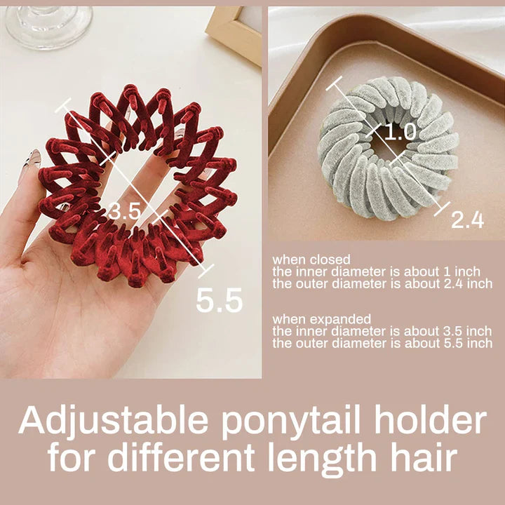 Lisslune | Stylish Bird's Nest Hair Clips – 3-Piece Set