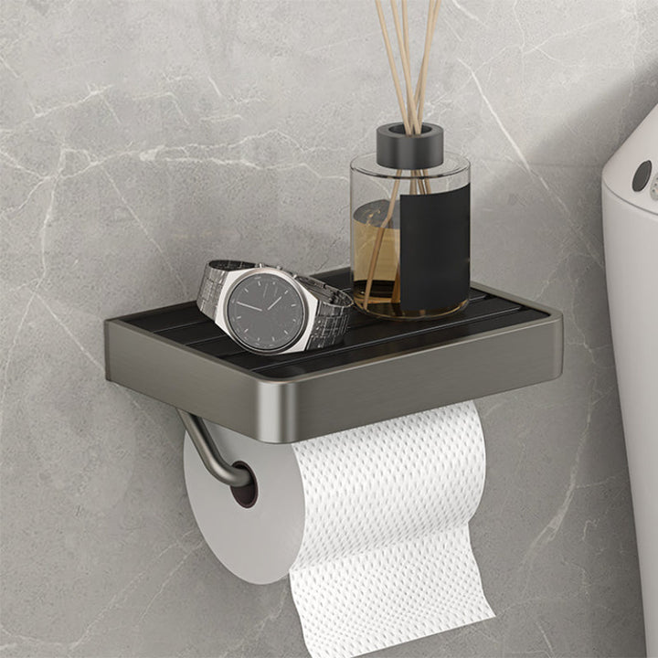 Lisslune | Modern Bathroom Hardware Set Paper Holder Towel Bar Bathroom Accessory Set