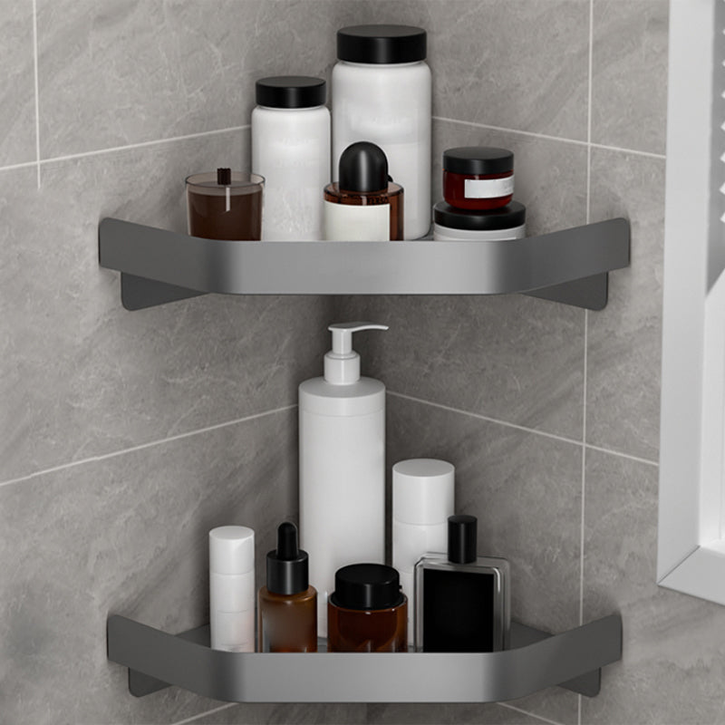 Lisslune | Modern gray bathroom hardware set towel bar paper holder bathroom accessory set
