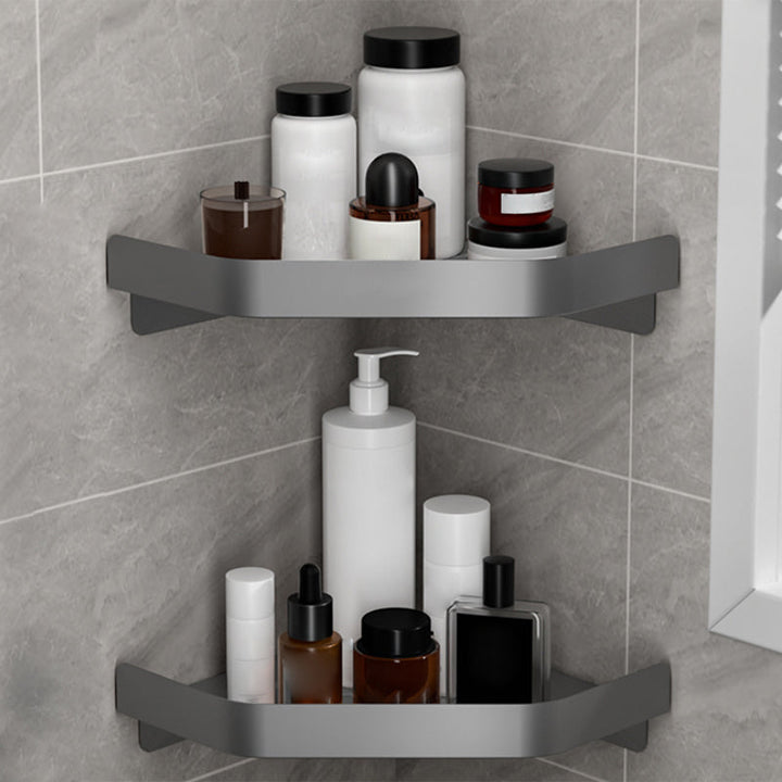 Lisslune | Modern gray bathroom hardware set towel bar paper holder bathroom accessory set