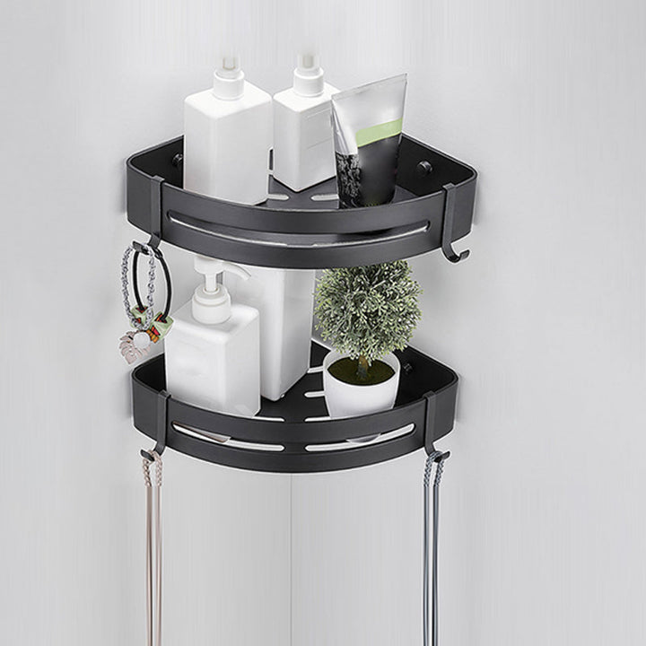Lisslune | Modern Bathroom Accessories Set Black Towel Bar Paper Holder Bathroom Accessories Kit