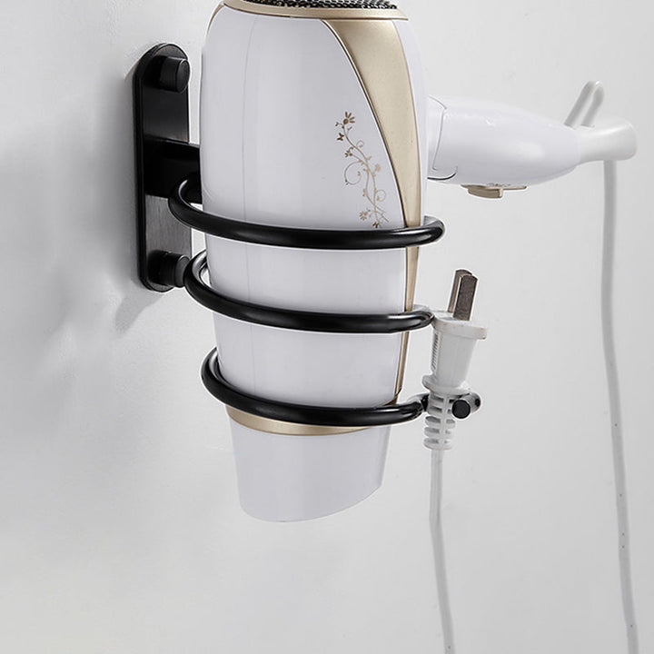 Lisslune | Modern Bathroom Accessories Set Black Towel Bar Paper Holder Bathroom Accessories Kit