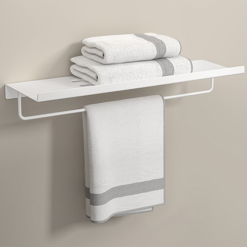 Lisslune | Modern White Bathroom Accessory Set Bathroom Shelf Paper Holder Bathroom Accessory Kit