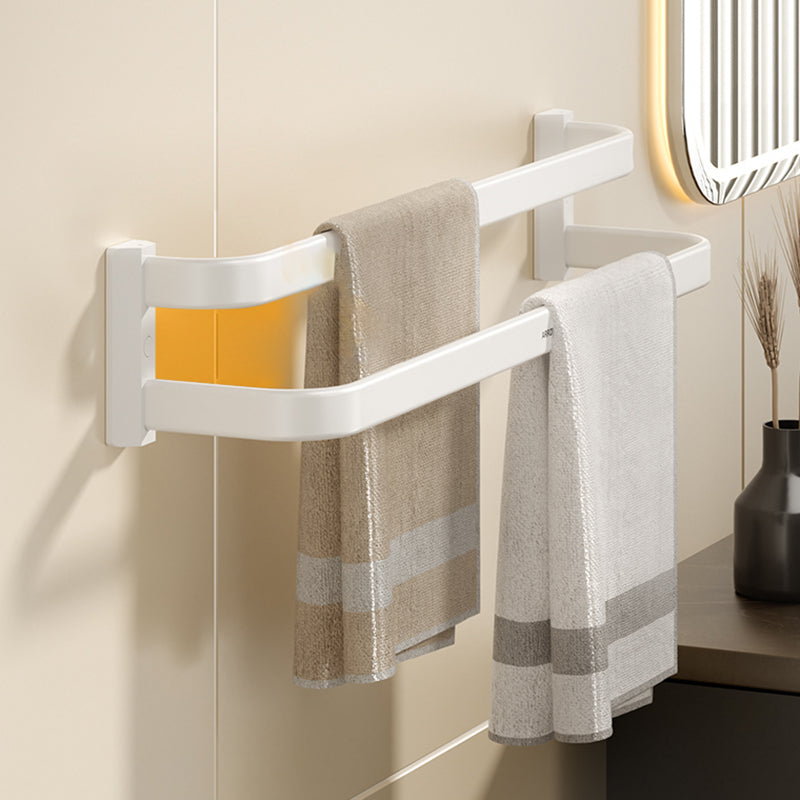 Lisslune | Modern White Bathroom Accessory Set Bathroom Shelf Paper Holder Bathroom Accessory Kit