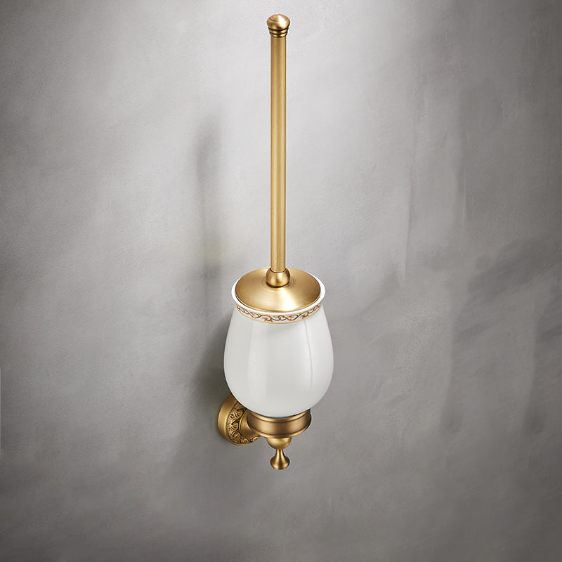 Lisslune | Modern Bathroom Accessory Set Paper Holder Bathroom Shelf Gold Bathroom Fittings Set
