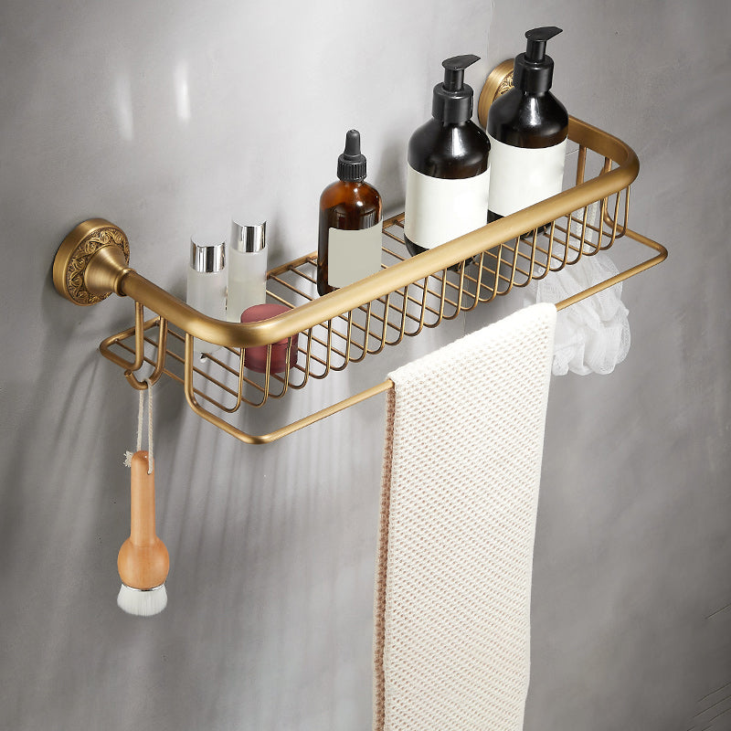 Lisslune | Modern Bathroom Accessory Set Paper Holder Bathroom Shelf Gold Bathroom Fittings Set