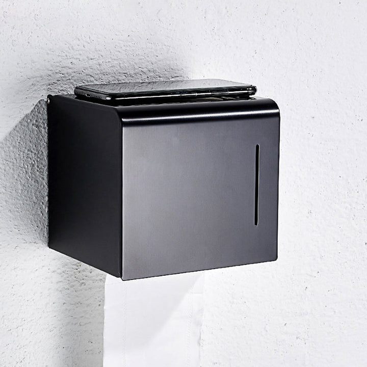 Lisslune | Modern black bathroom accessories set towel holder bathroom shelf bathroom faucet set