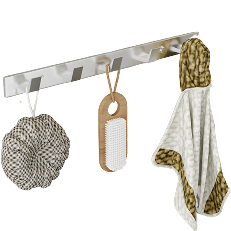 Lisslune | Modern Bath Accessory Set Silver Bathroom Shelf Towel Holder Bathroom Accessory Kit