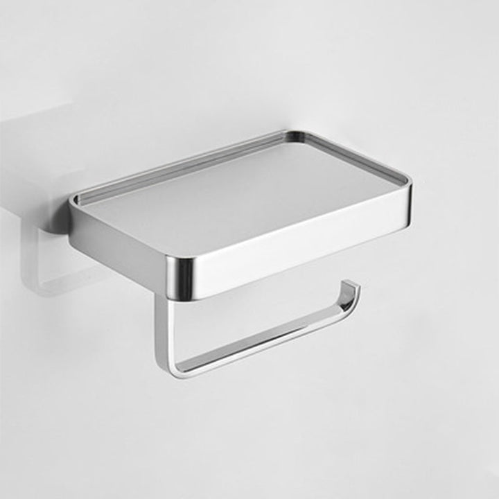 Lisslune | Modern bathroom accessory set paper holder towel bar stainless steel bathroom set