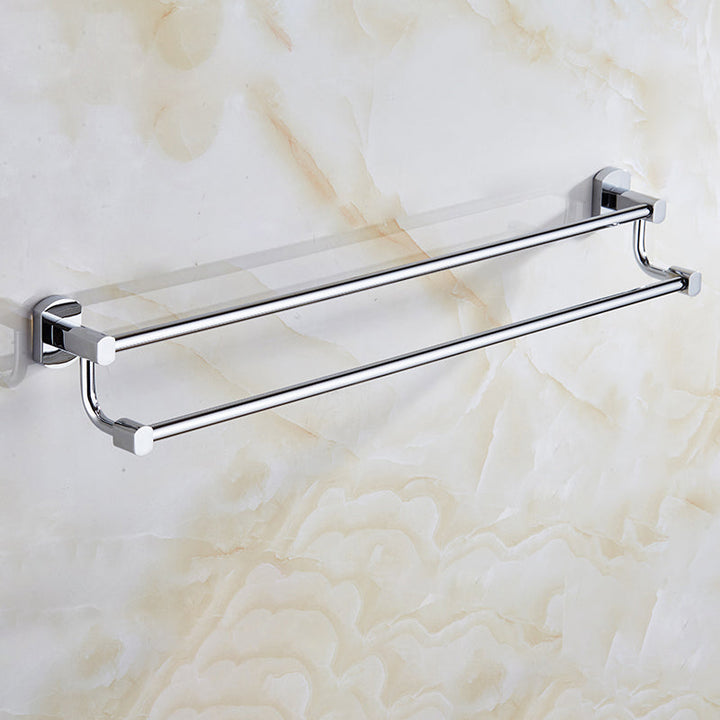 Lisslune | Modern bathroom accessory set paper holder towel bar stainless steel bathroom set