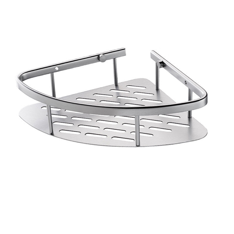 Lisslune | Modern Bathroom Set Paper Holder Bath Shelf Stainless Steel Bathroom Accessories Set