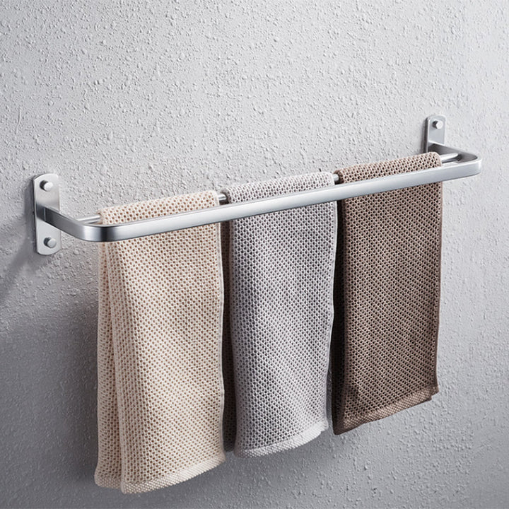 Lisslune | Modern Bathroom Set Paper Holder Bath Shelf Stainless Steel Bathroom Accessories Set