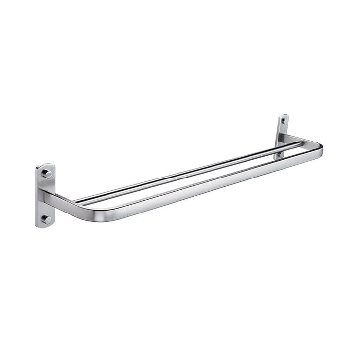 Lisslune | Modern Bathroom Set Paper Holder Bath Shelf Stainless Steel Bathroom Accessories Set