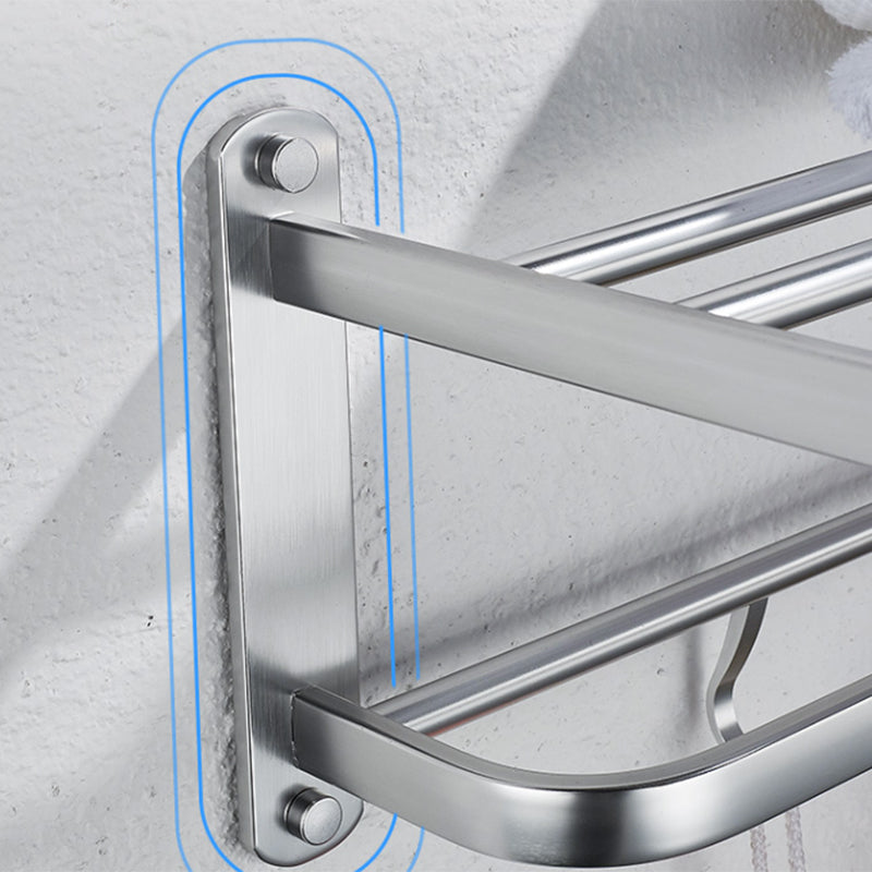 Lisslune | Modern Bathroom Set Paper Holder Bath Shelf Stainless Steel Bathroom Accessories Set