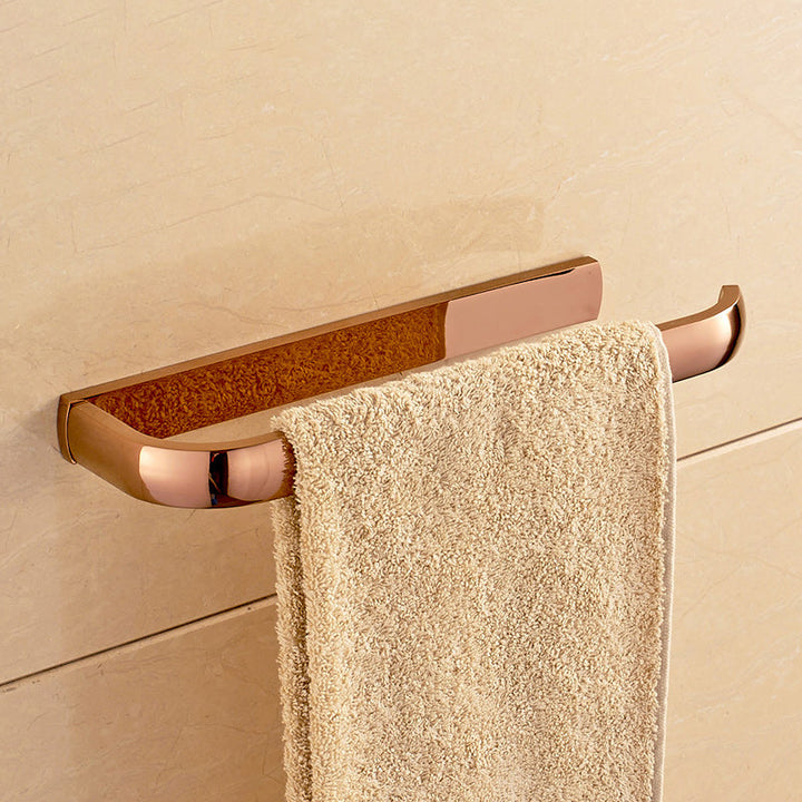 Lisslune | 6-piece Bathroom Accessory Set Vintage Brass Bath Hardware Set