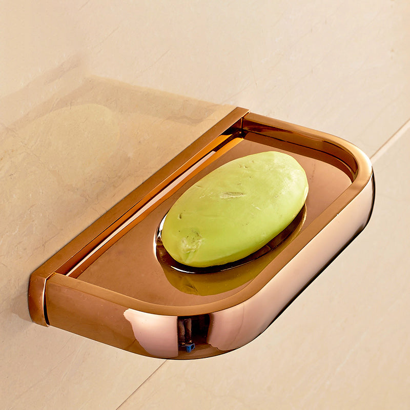 Lisslune | 6-piece Bathroom Accessory Set Vintage Brass Bath Hardware Set