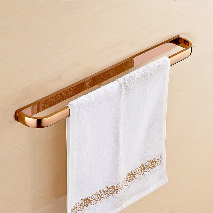 Lisslune | 6-piece Bathroom Accessory Set Vintage Brass Bath Hardware Set