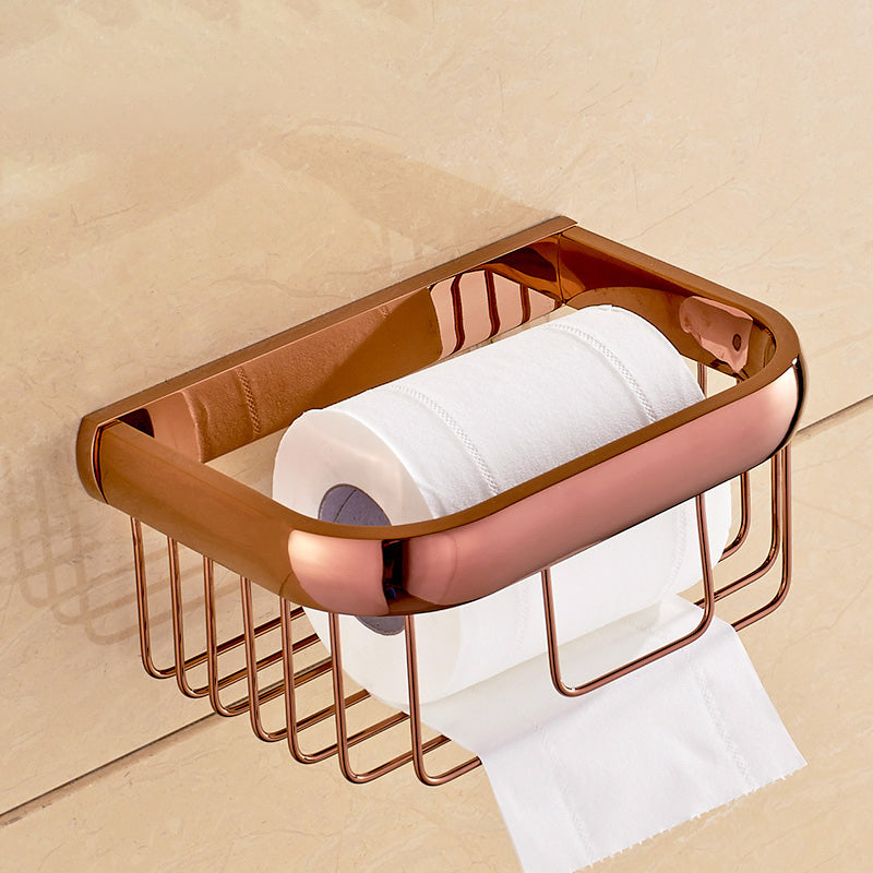 Lisslune | 6-piece Bathroom Accessory Set Vintage Brass Bath Hardware Set