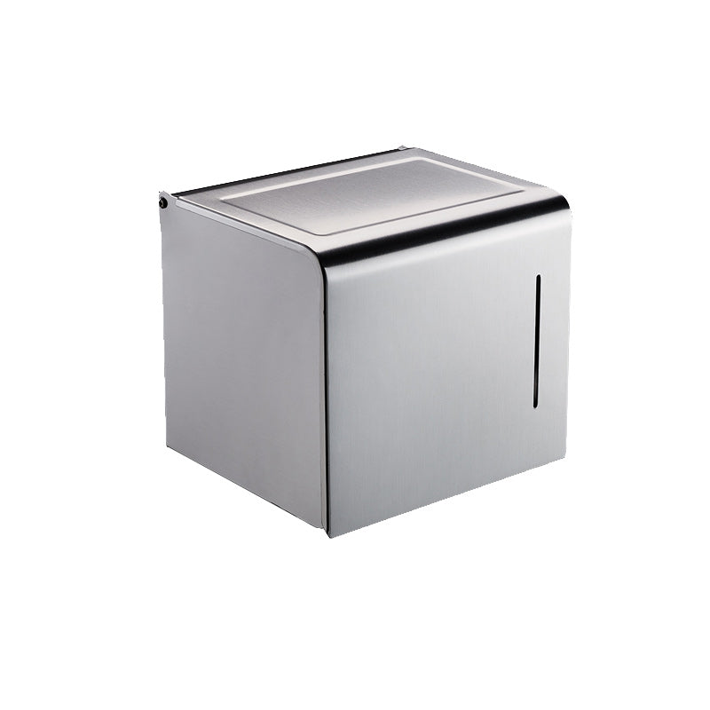 Lisslune | 7-piece Bathroom Accessory Set Modern Aluminum Bathroom Set in Silver