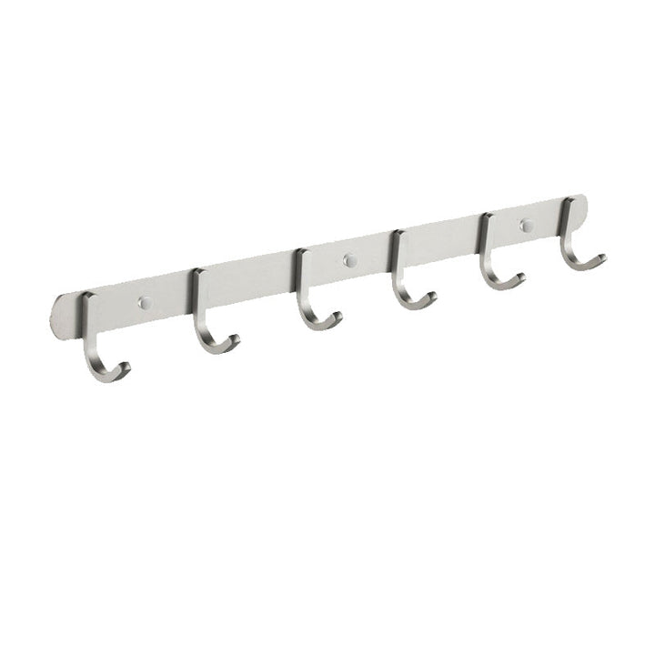 Lisslune | 7-piece Bathroom Accessory Set Modern Aluminum Bathroom Set in Silver