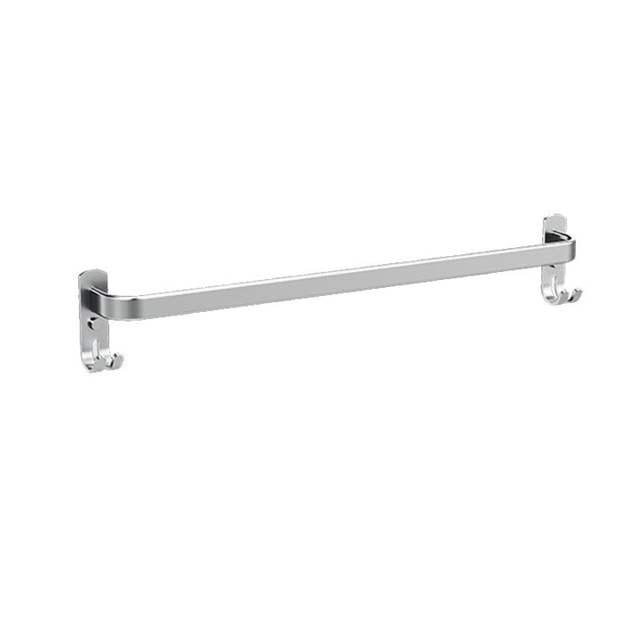 Lisslune | 7-piece Bathroom Accessory Set Modern Aluminum Bathroom Set in Silver