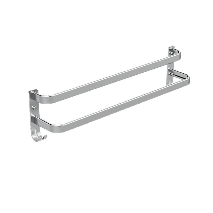 Lisslune | 7-piece Bathroom Accessory Set Modern Aluminum Bathroom Set in Silver