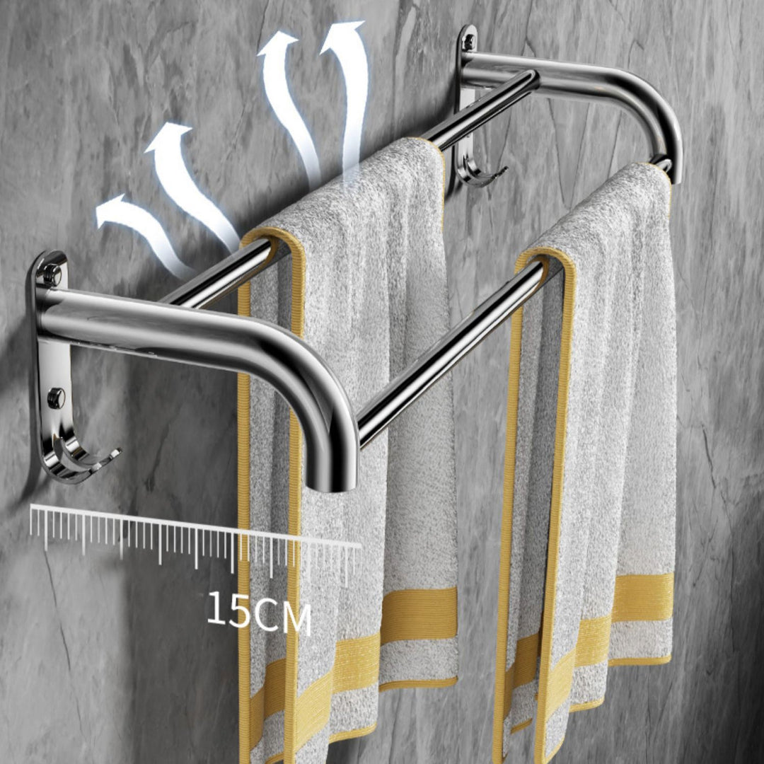 Lisslune | Modern Bathroom Accessory as a Single Item or in a Set Polished Chrome Bath Set