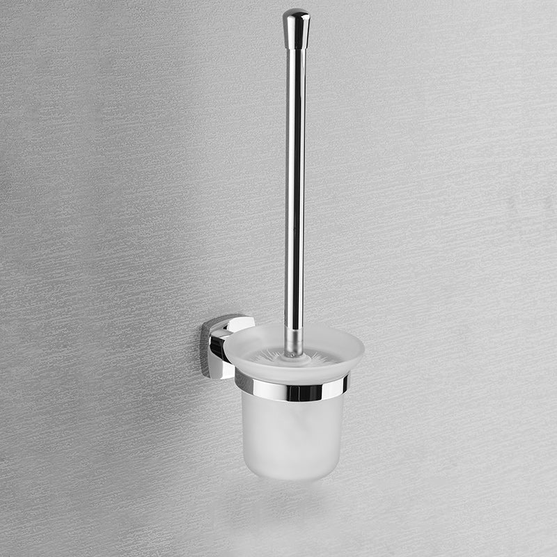 Lisslune | Polished Chrome Modernism Bathroom Accessory Set Bath Shelf / Towel Bar / Bathrobe Hook Included