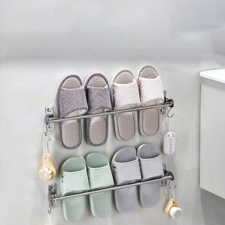 Lisslune | 3-piece Stainless Steel Bathroom Accessory Set Modern Chrome Object Stand
