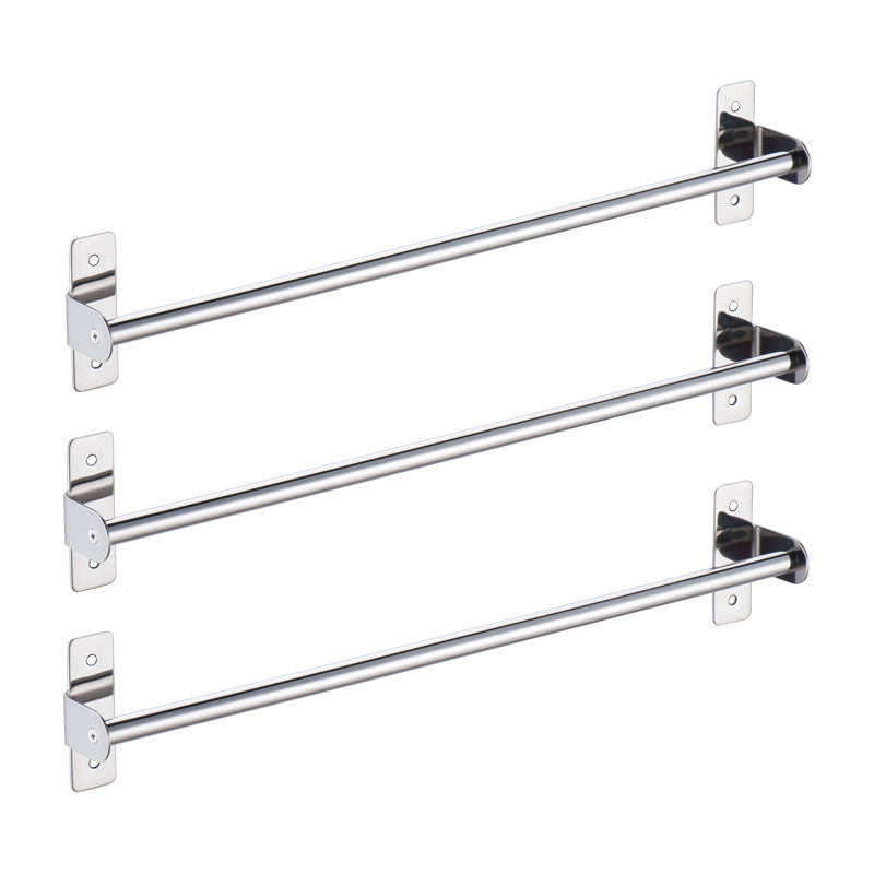 Lisslune | 3-piece stainless steel bathroom accessory set Modern chrome object stand