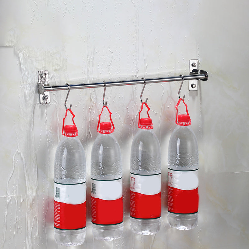 Lisslune | 3-piece Stainless Steel Bathroom Accessory Set Modern Chrome Object Stand
