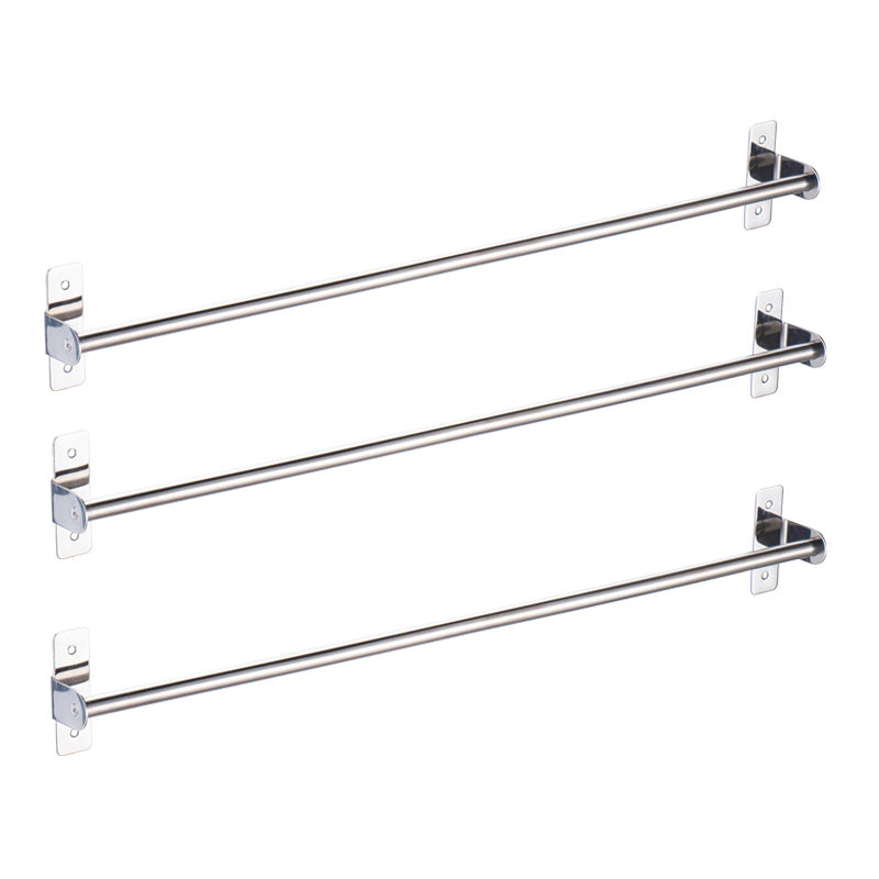Lisslune | 3-piece stainless steel bathroom accessory set Modern chrome object stand