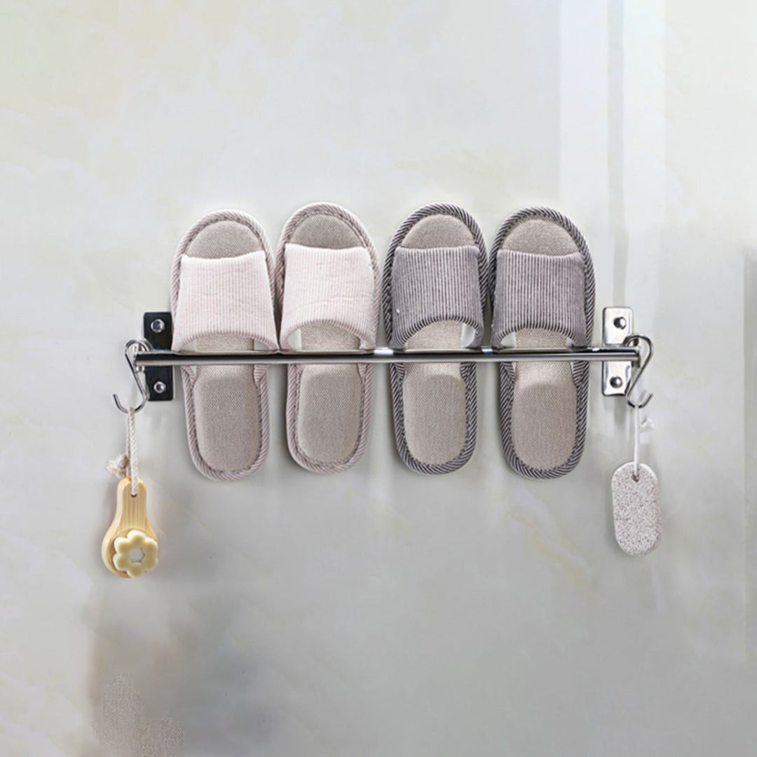 Lisslune | 3-piece stainless steel bathroom accessory set Modern chrome object stand