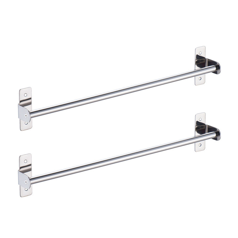 Lisslune | 3-piece Stainless Steel Bathroom Accessory Set Modern Chrome Object Stand