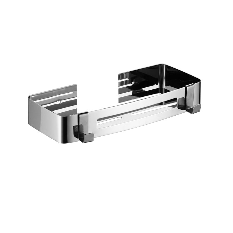 Lisslune | Modern Stainless Steel Bathroom Accessory Set Rectangular & Triangle Bathroom Shelf