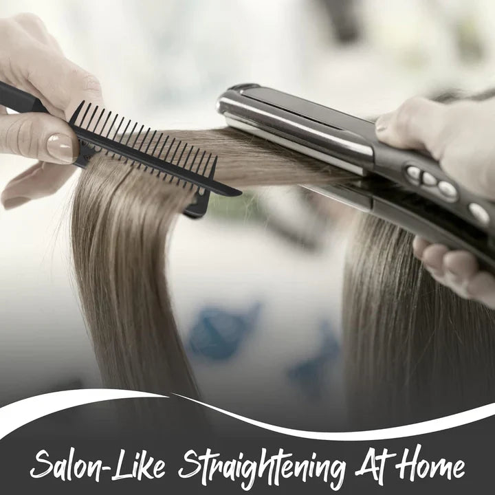 Lisslune | Smoothing Brush – Warm Air Comb for Effortless Hair Styling